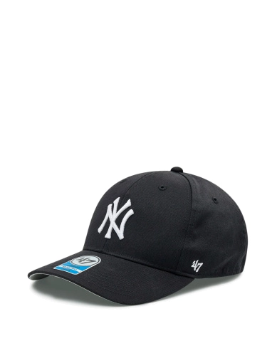 Кепка 47 Brand New York Yankees Raised Basic чёрная фото 1