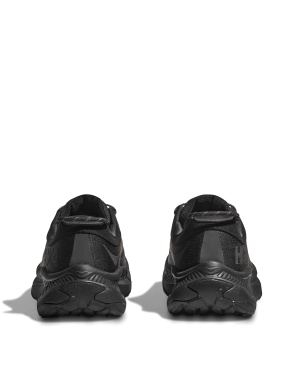 Женские кроссовки Hoka One One Clifton 9 GTX кожаные черные - фото 6 - Miraton