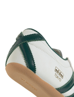 Жіночі кеди Adidas Tokyo тканинні молочного кольору - фото 8 - Miraton