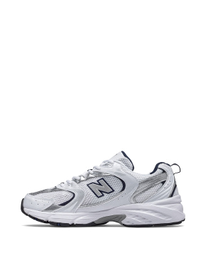 Мужские кроссовки New Balance 530 тканевые серые - фото 1 - Miraton