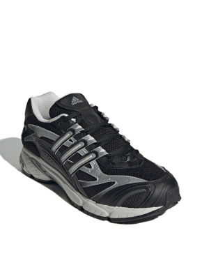 Мужские кроссовки Adidas Temper Run 2.0 из экокожи черные - фото 3 - Miraton