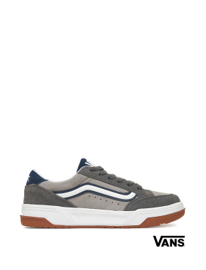 Мужские кеды Vans Hylane замшевые серые - фото 1 - Miraton