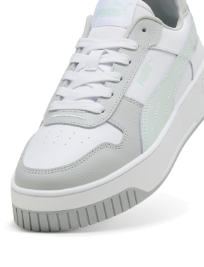 Жіночі кеди PUMA Carina Street Sneakers Women зі штучної шкіри білі - фото 5 - Miraton