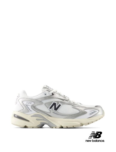 Чоловічі кросівки New Balance 725 тканинні срібного кольору (ML725CG) фото 1