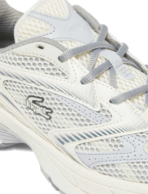 Женские кроссовки Lacoste L003 Neo кожаные белые - фото 5 - Miraton