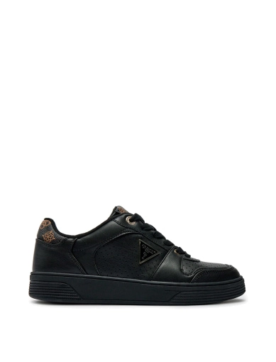 Жіночі кеди Guess зі штучної шкіри чорні (FLTDAI FAL12) фото 1