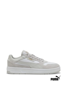 Мужские кеды PUMA Court Classic Suede Sneakers замшевые серые - фото  - Miraton