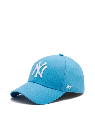 Кепка Brand 47 New York Yankees Columbia Blue синя фото 1