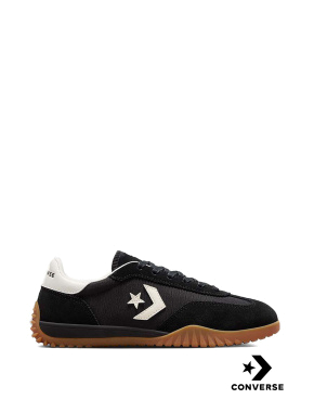Женские кеды Converse Run Star Trainer замшевые черные - фото 1 - Miraton
