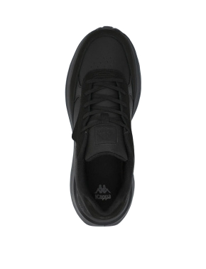 Мужские кроссовки Kappa Selecto 4.0 из экокожи черные - фото 6 - Miraton