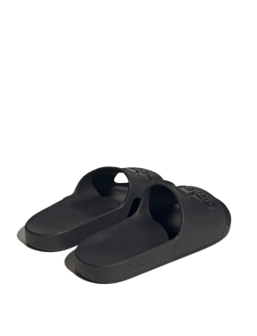 Мужские шлепанцы Adidas Adilette Aqua резиновые черные - фото 4 - Miraton