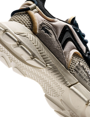 Мужские кроссовки Lacoste L003 Neo Trainers велюровые бежевые - фото 5 - Miraton