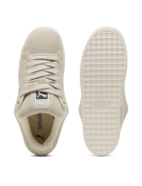 Жіночі кеди PUMA Suede XL Sneakers замшеві бежеві - фото 4 - Miraton