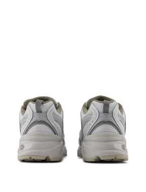 Мужские кроссовки New Balance 530 тканевые серые - фото 5 - Miraton