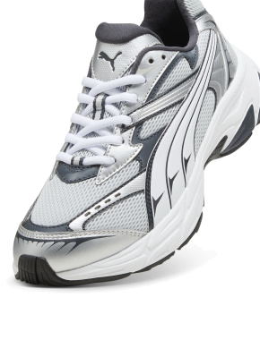 Женские кроссовки PUMA Morphic Sneakers из искусственной кожи белые - фото 5 - Miraton