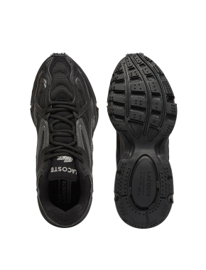 Мужские кроссовки Lacoste L003 Neo кожаные черные - фото 4 - Miraton