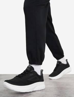 Чоловічі кросівки FILA Base 3. 0 Mesh тканинні чорні - фото 1 - Miraton