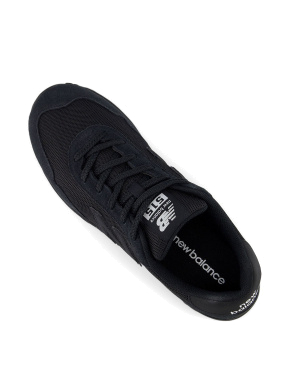Чоловічі кросівки New Balance 515 замшеві чорні - фото 4 - Miraton