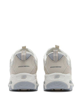 Жіночі кросівки Skechers шкіряні бежеві - фото 5 - Miraton