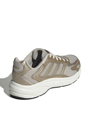 Женские кроссовки Adidas Eclyptix 2000 из экокожи золотого цвета - фото 3 - Miraton