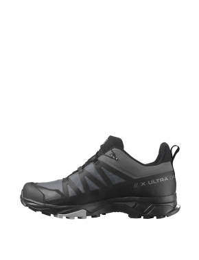 Мужские кроссовки Salomon X ULTRA 4 GTX из искусственной кожи серые - фото 2 - Miraton