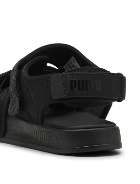 Женские сандалии PUMA Leadcat City тканевые черные - фото 6 - Miraton
