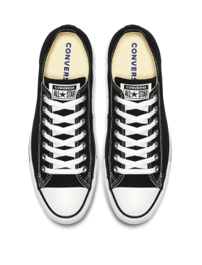 Женские кеды Converse Chuck Taylor All Star тканевые черные - фото 4 - Miraton