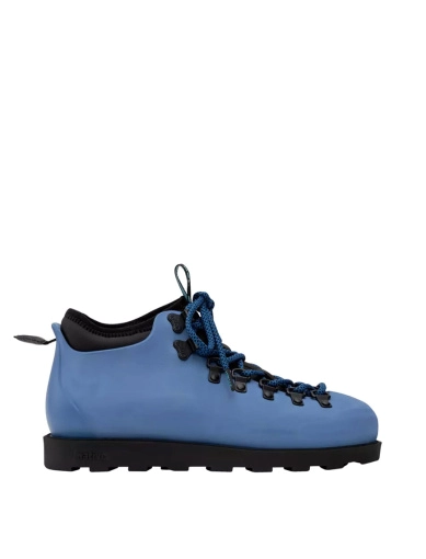 Мужские ботинки треккинговые резиновые синие фото 1