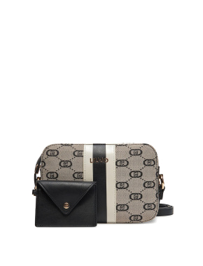 Женская сумка camera bag LIU JO из экокожи серая - фото 1 - Miraton
