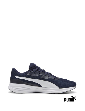 Мужские кроссовки PUMA Night Runner V3 Running Shoes тканевые синие - фото 1 - Miraton