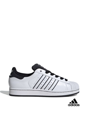 Жіночі кеди Adidas Superstar II шкіряні білі - фото 1 - Miraton
