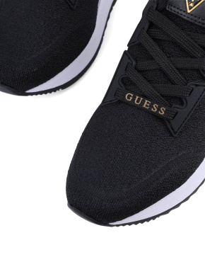 Жіночі кросівки Guess тканинні чорні - фото 5 - Miraton