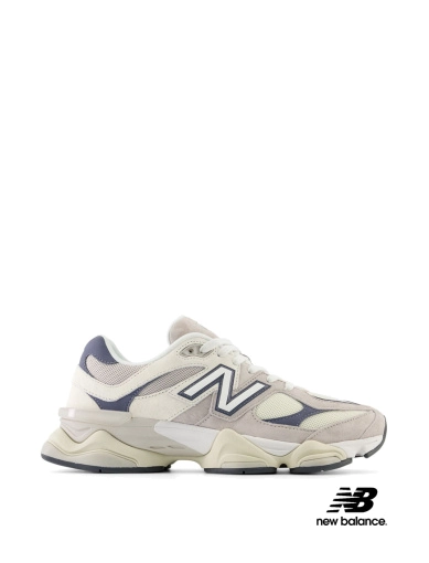 Жіночі кросівки New Balance 9060 замшеві бежеві фото 1