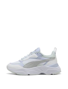 Женские кроссовки PUMA Cassia тканевые белые - фото 2 - Miraton