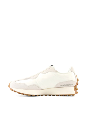 Жіночі кросівки New Balance 327 замшеві бежеві - фото 2 - Miraton