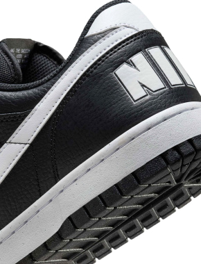 Мужские кеды Nike BIG LOW кожаные черные - фото 7 - Miraton