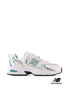 Чоловічі кросівки New Balance 530 тканинні білі - фото  - Miraton