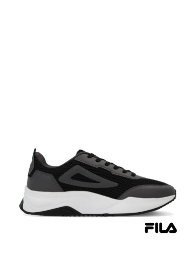 Мужские кроссовки FILA из искусственной кожи черные фото 1