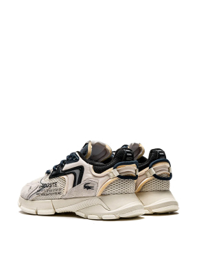 Мужские кроссовки Lacoste L003 Neo Trainers велюровые бежевые - фото 3 - Miraton