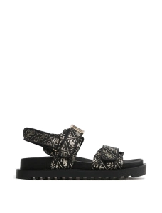 Женские сандалии Guess из экокожи черные - фото  - Miraton