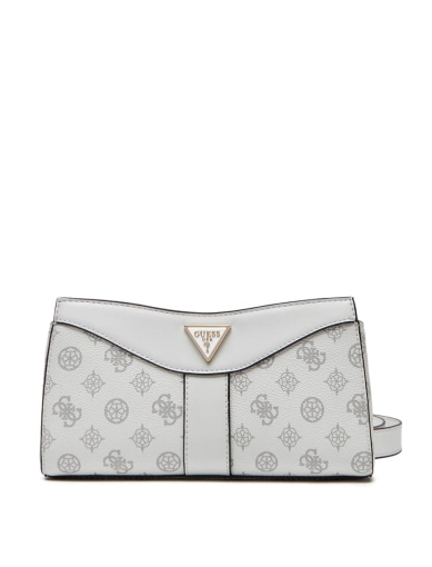 Женская сумка Guess из экокожи белая фото 1