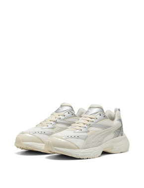 Женские кроссовки PUMA Morphic Retro из искусственной кожи бежевые - фото 3 - Miraton