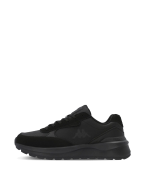 Мужские кроссовки Kappa Selecto 4.0 из экокожи черные - фото 2 - Miraton