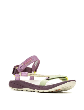 Женские сандалии Merrell Bravada 2 Strap тканевые фиолетовые - фото 2 - Miraton