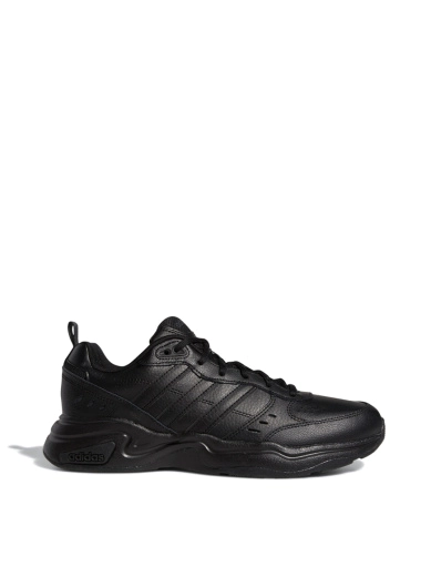 Мужские кроссовки черные кожаные Adidas STRUTTER фото 1