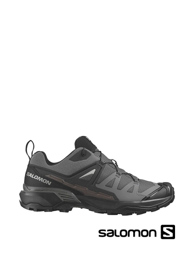 Чоловічі черевики Salomon X Ultra 360 зі штучної шкіри сірі з підкладкою з текстилю фото 1