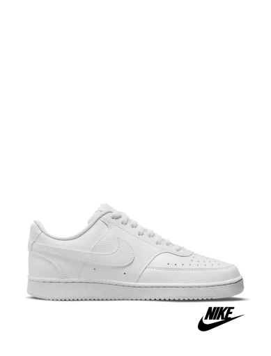 Жіночі кросівки Nike Court Vision шкіряні білі фото 1
