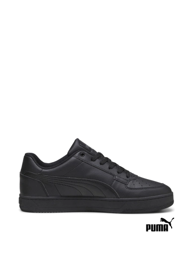 Мужские кеды PUMA Caven 2.0 из искусственной кожи черные фото 1