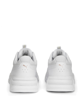 Жіночі кросівки PUMA Cassia Via Sneakers Women зі штучної шкіри білі - фото 4 - Miraton