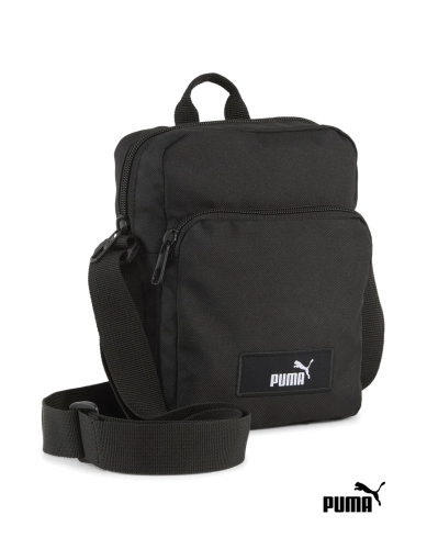 Чоловіча сумка месенджер PUMA чорна (091488-01) фото 1